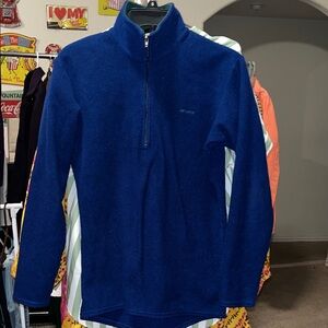 Patagonia Men's Royal Blue Zip-Up Sweater